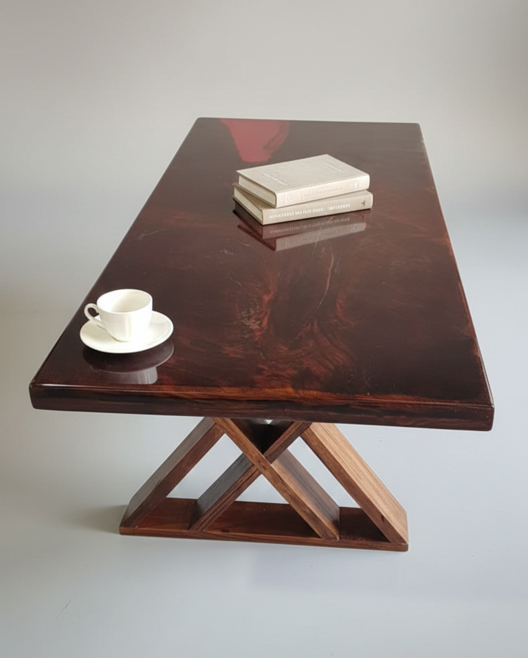 Meja epoxy resin model 12